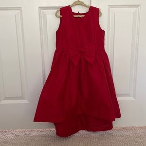 Hope & Henry red bow dress